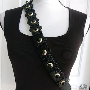 Handbag Strap with Flower Detail New